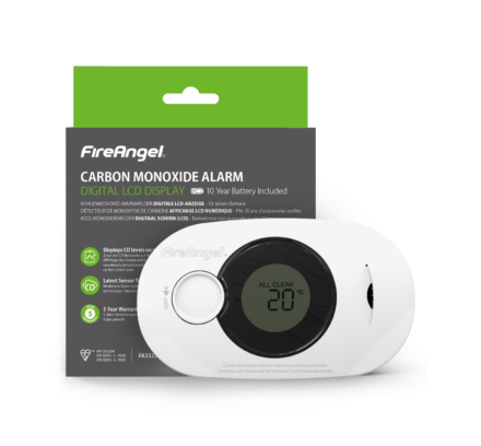 Digital Display Carbon Monoxide Alarm image